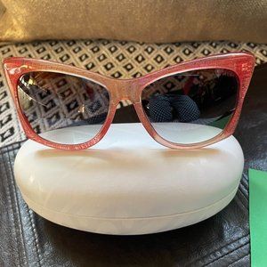 EMILIO PUCCI  50 68B Butterfly Sunglasses